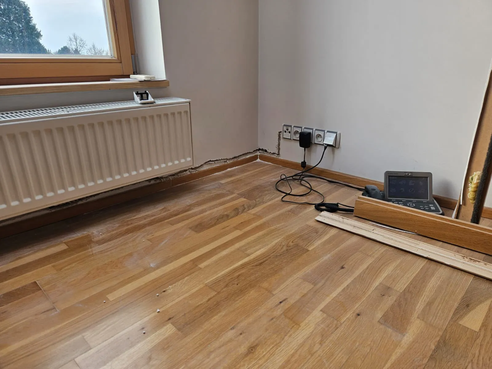 Pokládka dřevěné podlahy